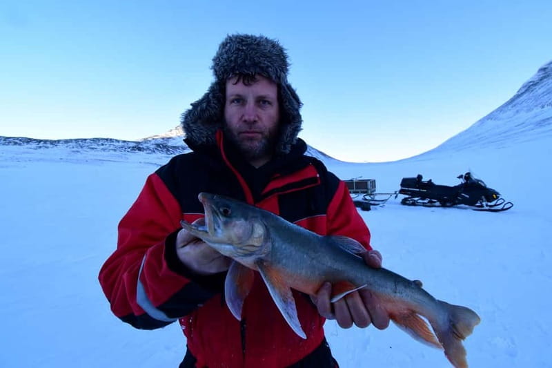 Abisko: Ice Fishing Experience - The Fishing License You Need Before You Get on the Ice