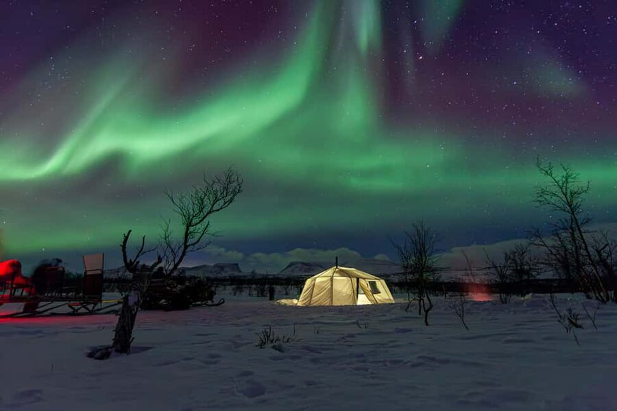 Aurora Snowmobile Sled Tour - Why this Abisko sled-and-aurora format works so well