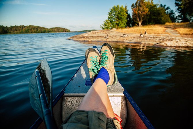 Canoe adventure in Stockholm Archipelago - The 3.5-hour rhythm, from safety briefing to return paddle