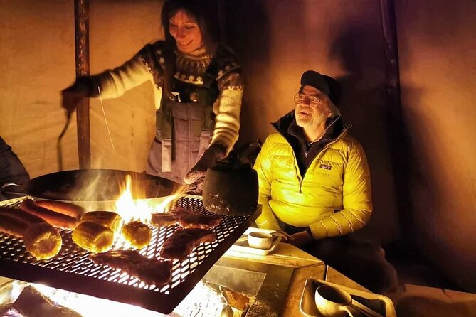 Enjoy the Aurora show on top of the mountain inc tipi dinner - Small group size, and why that helps your photos