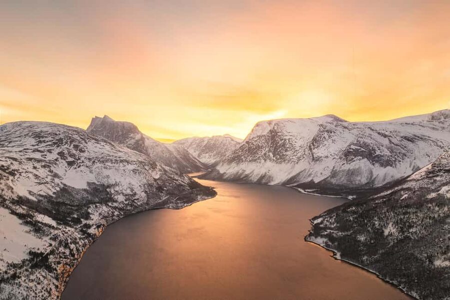 Explore the Norwegian Fjords and the Wildlife from Abisko. - Fjord time: the shore is your wildlife theater