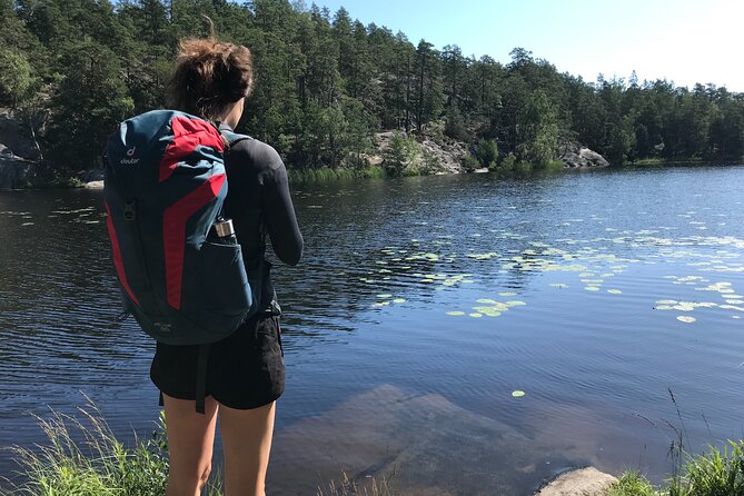 Forestbathing Slow Walking and Healing Spring Water, Stockholm - Stop 1: the pine forest hike to the healing spring