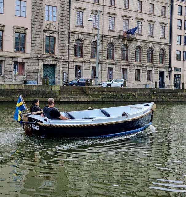 Gothenburg city center: Electric selfdrive boat tour - Who this tour suits best, and who should think twice