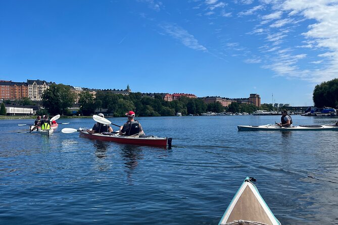 Guided Kayak Tour in Central Stockholm - Weather reality: when calm water turns choppy