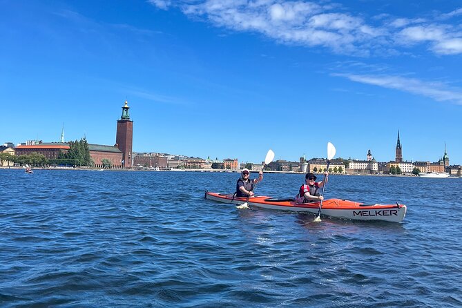 Guided Kayak Tour in Central Stockholm - Karlbergs Strand meeting point and what to do when you arrive