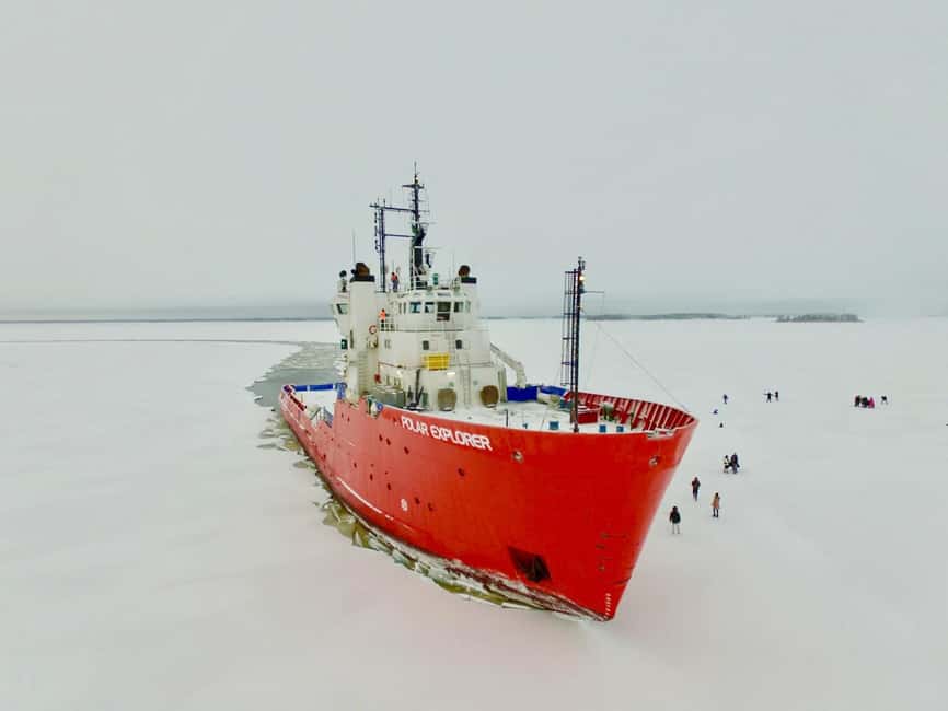 Icebreaker Cruise 2 h - Getting there: Axelsvik terminal, parking, and optional pickup