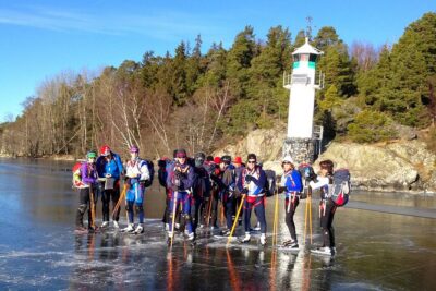 Introduction to Ice Skating on Natural Ice in Stockholm
