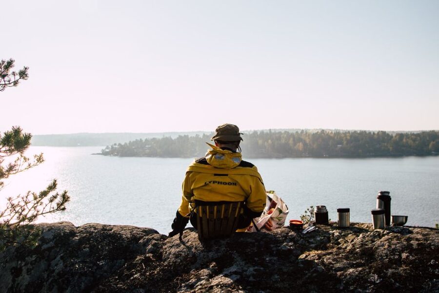 Island Hopping by Kayak & Wild Camping - Archipelago Escape - Sunset campsite planning, starry skies, and cooking that feels good