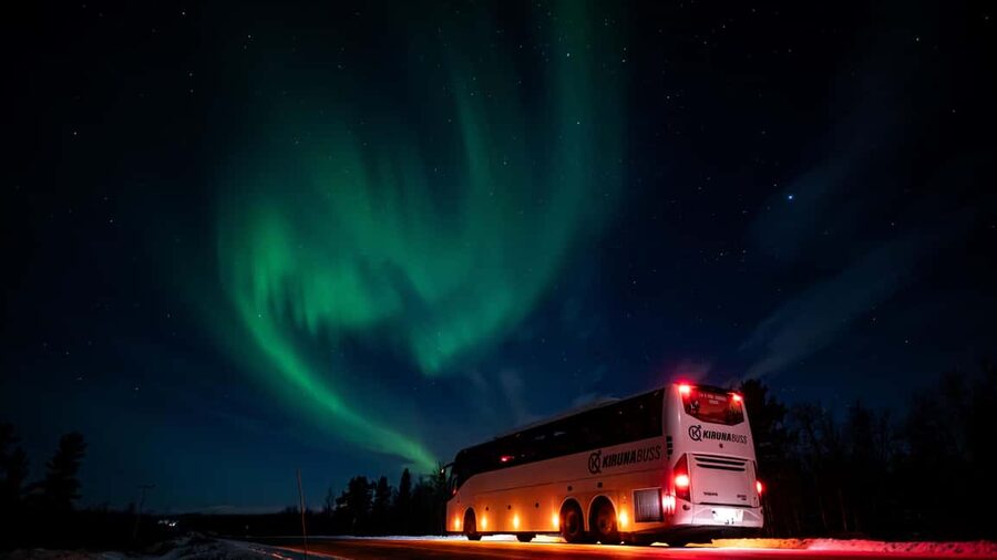 Kiruna: Aurora Wayfinding with Hidden Histories - Pickup, Timing, and the Warm Bus Advantage for a 5.5-Hour Hunt