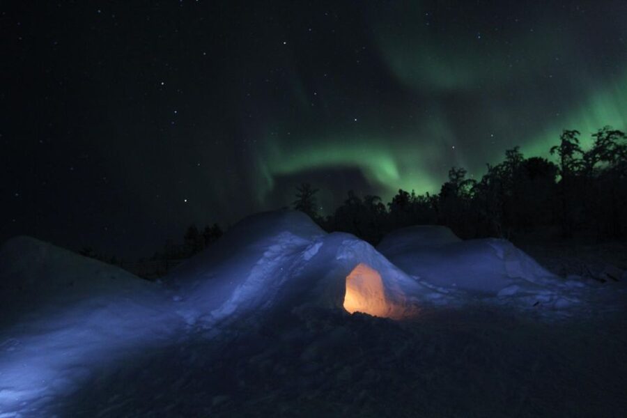 Kiruna: Build your own igloo overnight Tour - Key points to know first