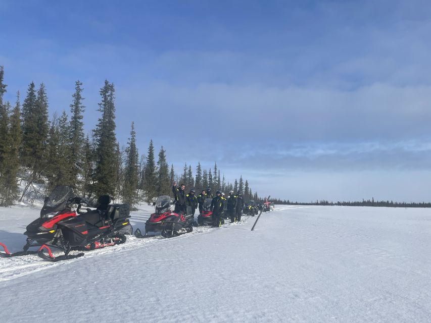 Kiruna: Guided Snowmobile Tour and Swedish Fika Experience - The Ride Itself: Rivers, Frozen Lakes, and Forest Runs