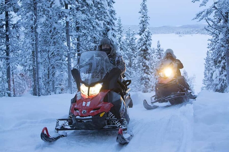 Kiruna: Guided Snowmobile Tour with Lunch - The Väkkäräjärvi cabin stop: warmth, silence, and lunch with a purpose