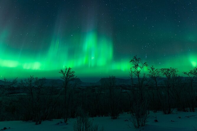 Kiruna Northern Lights Tour with Photographer - Snacks, tea, and the warmth breaks you will actually use