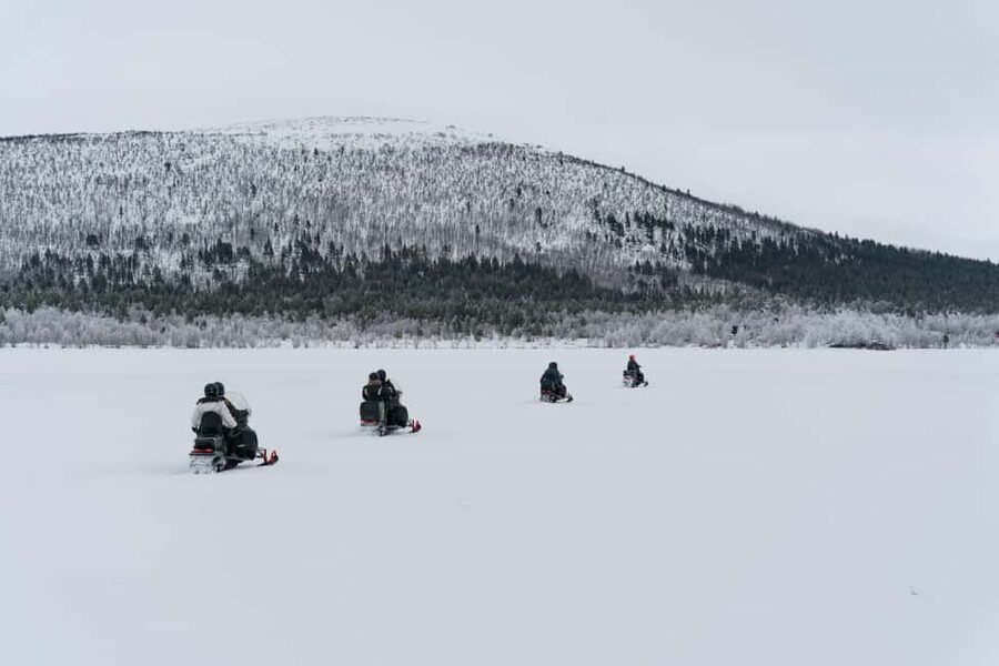 Kiruna: Small Group Snowmobile with Snacks - Driving Your Own Snowmobile, With Clear Safety Rules