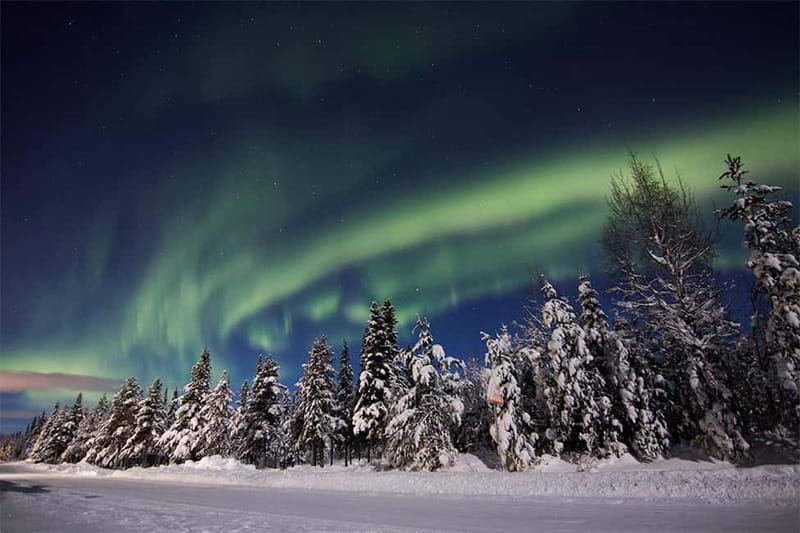 Kiruna: Snowshoe Trek with Aurora Hunt and Warm Beverage - The 3 Hour Flow: Meet, Get Kitted, Walk, Warm Up, Then Hunt Again