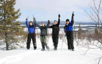 Snowshoe Trek with Warm Beverage and Sandwich