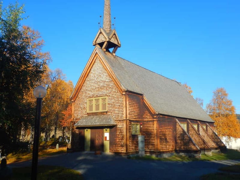 Lapland: A day on the trail of the Sami indigenous people - Ammarnäs church settlement, wooden church, and Potatisbacken views