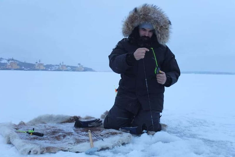 Lulea: Ice Fishing Tour in the heart of the city with Guide - What you might catch: salmon, trout, and whitefish