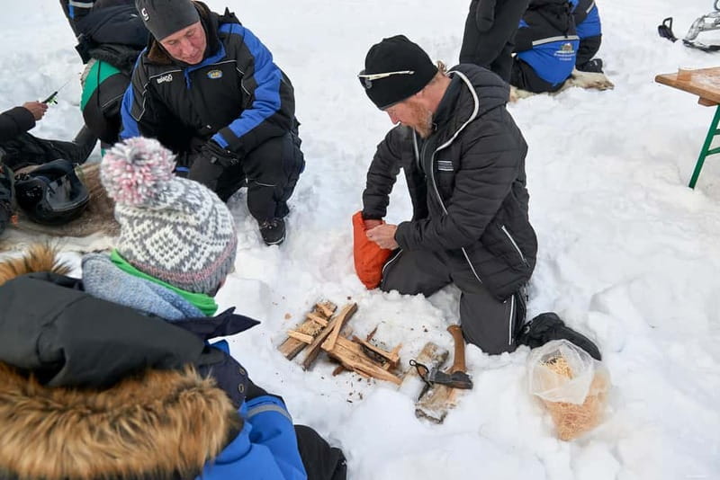 Luleå : Nordic Winter Skills - 3 hours including lunch - Nordic winter survival skills, taught the practical way