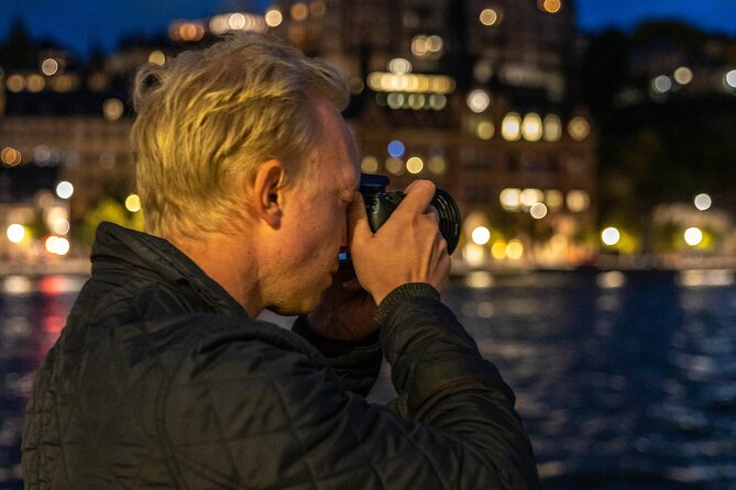 Magical "Stockholm by Night" Photo Walk - Stop 2: Riddarholmen, Night Views That Naturally Suggest Reflections
