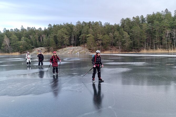 Nordic Ice Skating on a Frozen Lake in Stockholm - Group size and guide communication: small details that change the day