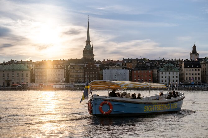 Open Electric Boat Ride in Stockholm with Live-Guide - Key points to know before you board