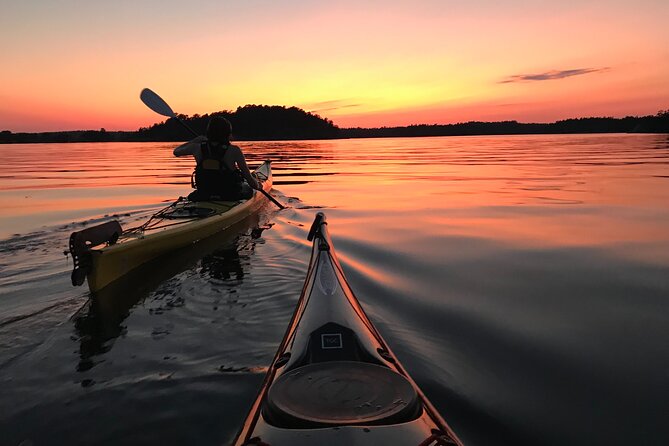 PRIVATE Sunset Kayaking in Stockholm Archipelago Nature Reserve - Price and value: $264.07 per person, what you’re really paying for