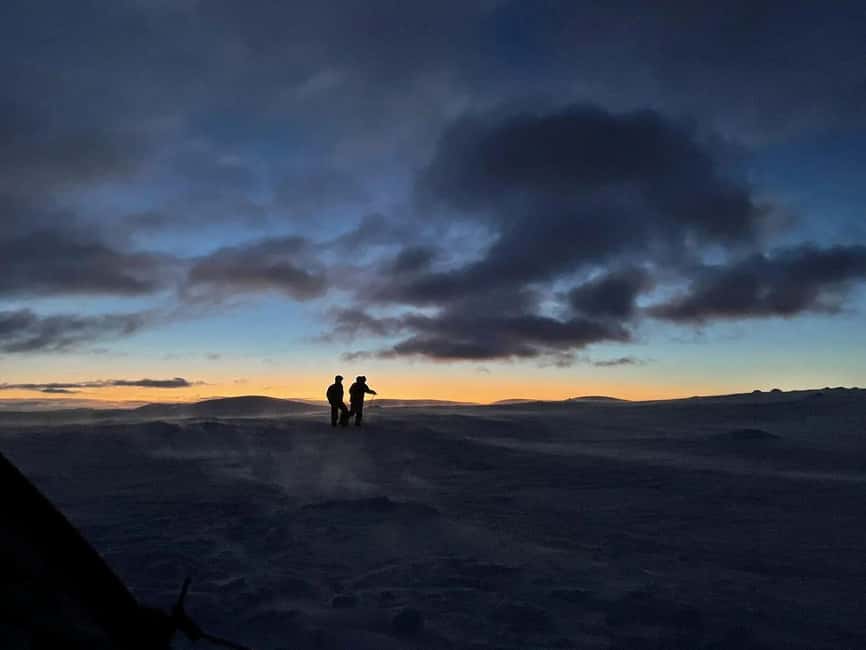 Sälen: Northern Lights Snowshoe Adventure with Pickup - Snowshoes on: what the 3-hour pace really feels like