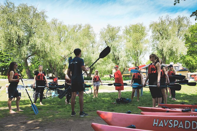 Self-Guided Kayak Adventure In Central Stockholm (One-man kayak) - Starting at Långholmen Kajak, then easing into your paddle rhythm