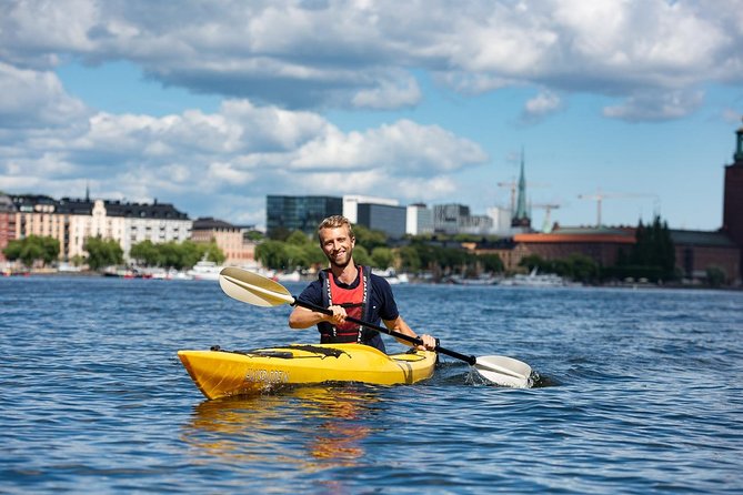 Self-Guided Kayak Adventure In Central Stockholm (Two-man kayak) - Paddle Past City Hall and Gamla Stan, Without a Group Schedule