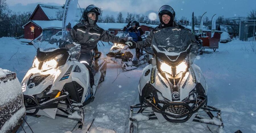Snowmobile Adventure Abisko (Shared) - Driver’s license, passengers, and who this tour fits best
