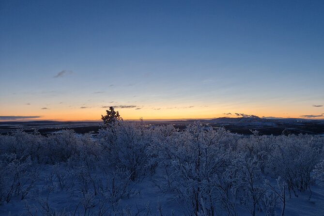 Snowshoe up a Mountain - At the Top: Hot Berry Juice, Photos, and When a Headlamp Helps