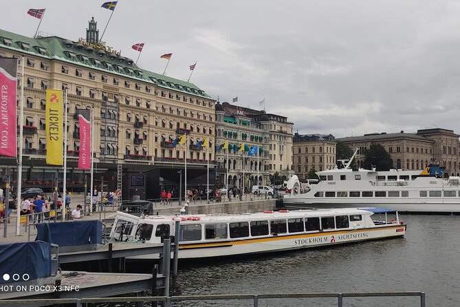 Stockholm- A Beauty On The Water: Old Town Walking Tour and Boat Trip Combined - Lejonbacken: The Royal Garden, Karl XII, and the Grand Hotel Nobel Link