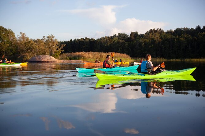 Stockholm Archipelago Sunset Kayaking and Fika tour - Gear and safety: what is included, what you must handle