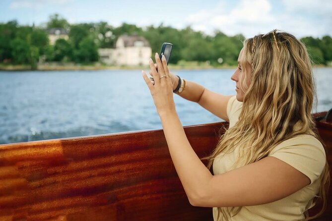 Stockholm Archipelago Tour by Classic Wooden Boat with Guide - Danvikshem and Gröna Lund: fun-looking landmarks with a real story behind them