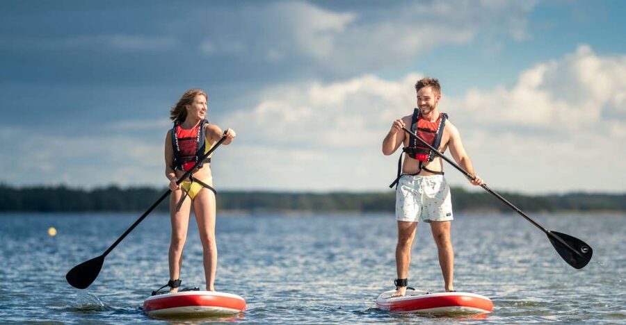 Stockholm: City Highlights Self-Guided SUP Tour - Långholmen launch point, gear pickup, and the coaching you need