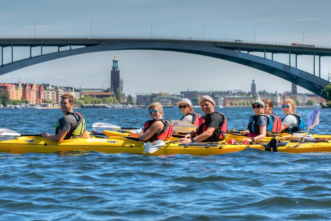 Stockholm City Kayak Tour - How hard is it really? Paddling effort, fitness, and teamwork