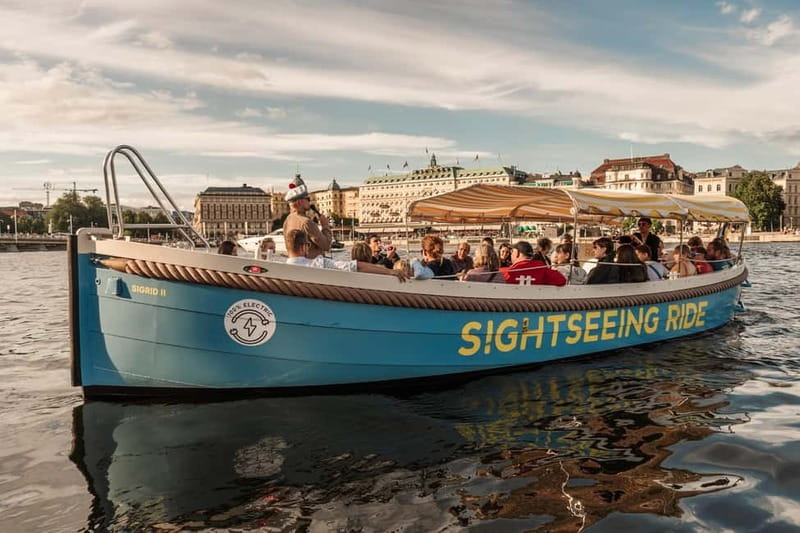 Stockholm: Guided City Sightseeing Open Electric Boat Tour - Guides Make the Difference: Humor, Questions, and Clear Stories