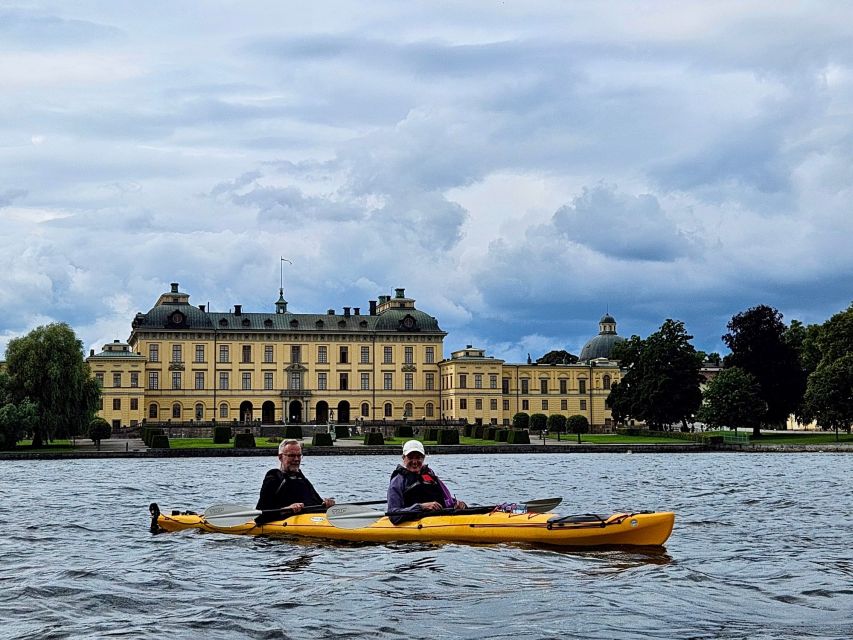 Stockholm: Guided Kayak Tour to Drottningholm Royal Palace - From Riddarholmen to Mälaren, the Day Starts Without Hassle
