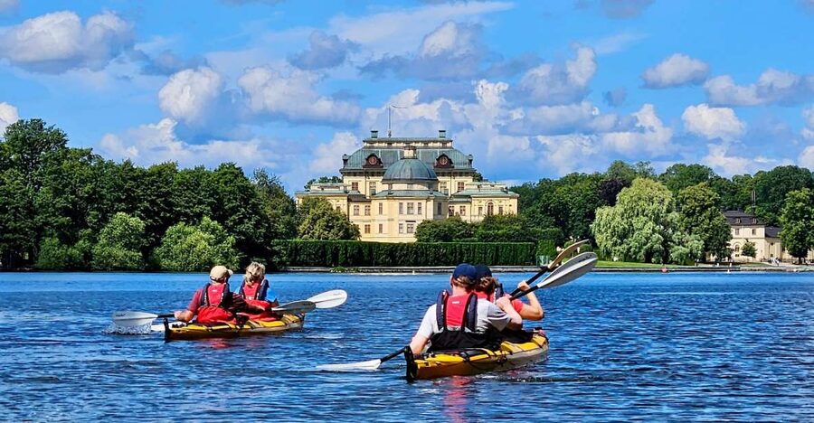 Stockholm: Guided Kayak Tour to Drottningholm Royal Palace - Lovö Nature Reserve: Calm Water and Real Stockholm Green