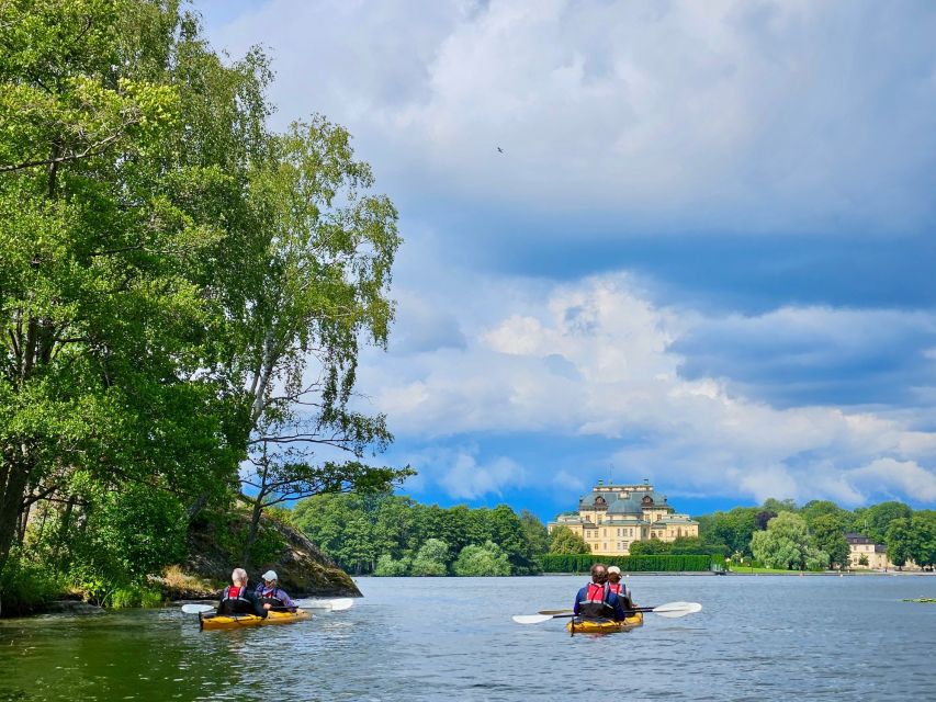 Stockholm: Guided Kayak Tour to Drottningholm Royal Palace - Drottningholm Palace, Seen Like a Royal Secret