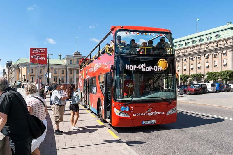 Stockholm: Hop-On Hop-Off Bus or Boat Option - Key points to know before you board