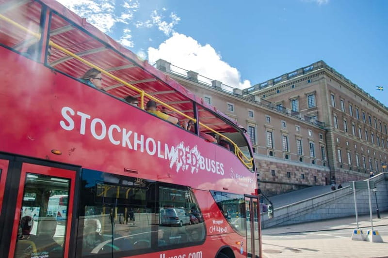 Stockholm: Hop-On Hop-Off Bus or Boat Option - Small comfort details that can make or break the ride