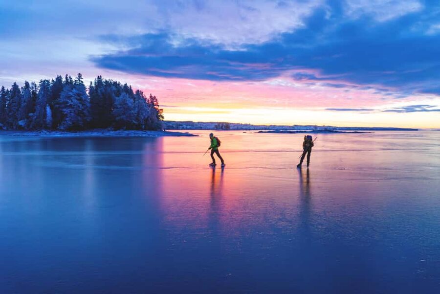 Stockholm: Ice Skating with fire & chance of Northern Lights - Price and value: what $154 includes and why it can be fair
