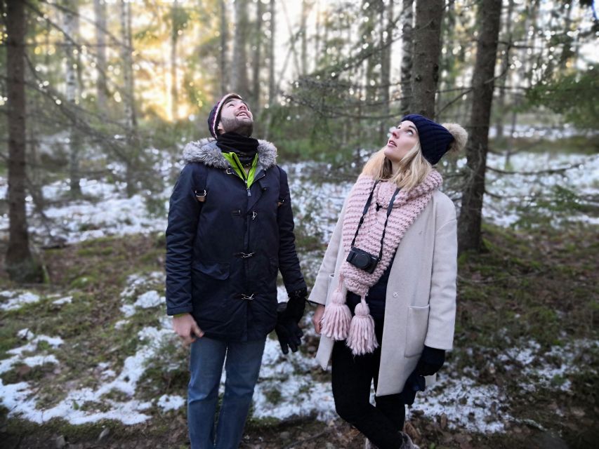 Stockholm: Nature Hike with Campfire Lunch - Animal Spotting and Frozen Lake Time in the Afternoon