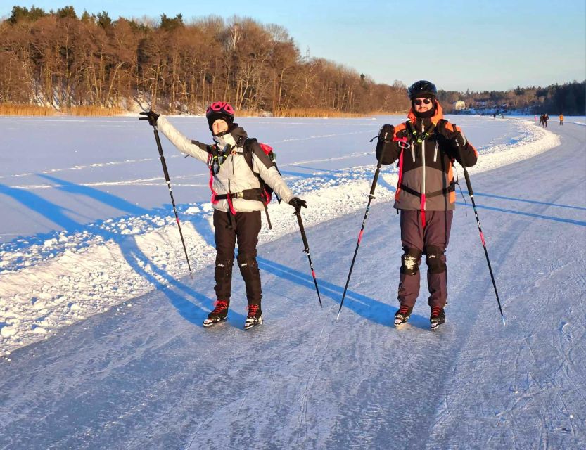 Stockholm: Nordic Ice Skating for Beginners on a Frozen Lake - Second Guided Tour: More Glide, Less Guesswork