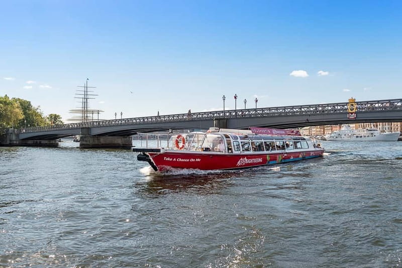 Stockholm: Royal Bridges & Canal Boat Tour with Audio Guide - Gamla Stan and Riddarholmen Views Without the Crowds
