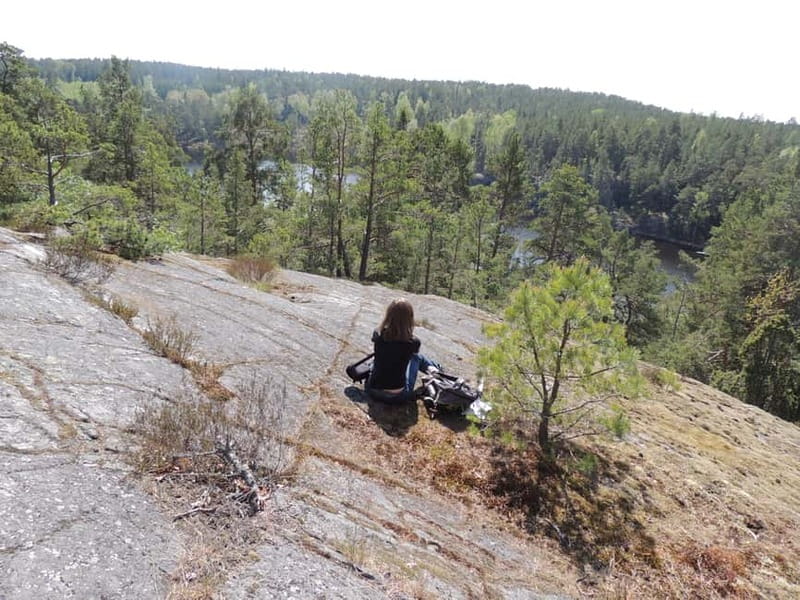 Stockholm: Self-Guided hiking in beautiful nature - Hike Option 2: After Effort Comfort (12 km, 5 to 6 hours, 430 m total height difference)