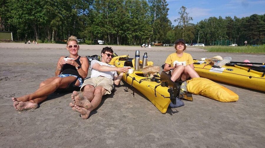 Stockholm: Self Guided Kayak Adventure - Self-guided pacing in a city full of bridges