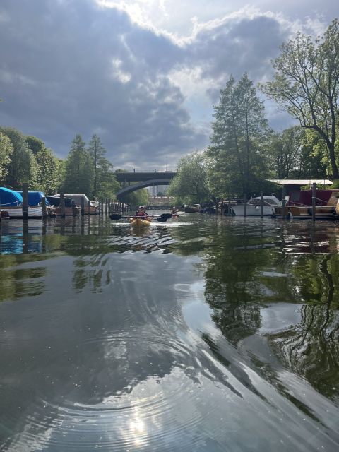 Stockholm: Sunset Kayak Tour in the City + Swedish Fika - Second paddle during golden hour: better photos, calmer minds
